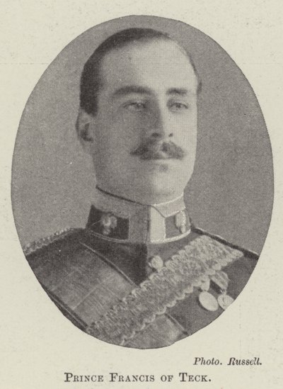 Príncipe Francisco de Teck de English Photographer