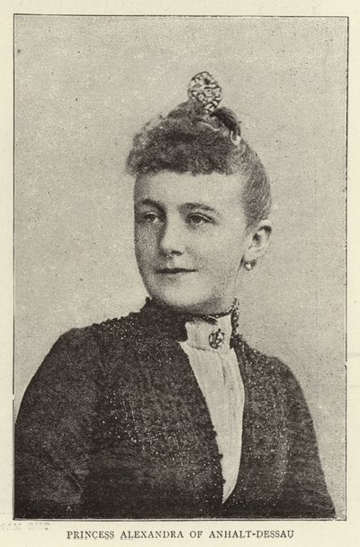 Princesa Alexandra de Anhalt-Dessau de English Photographer