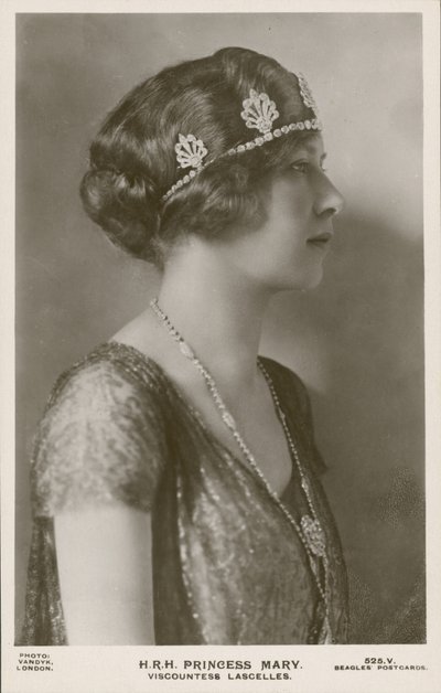 Princesa María, Vizcondesa Lascelles de English Photographer