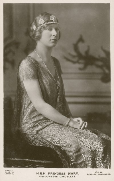 Princesa María, Vizcondesa Lascelles de English Photographer