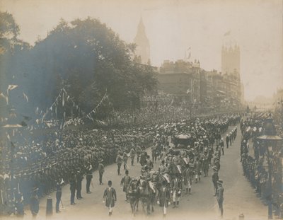 Procesión para la Coronación del Rey Eduardo VII de English Photographer