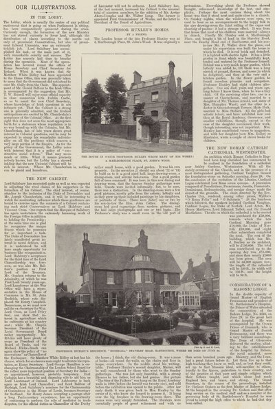 Hogares del Profesor Huxley de English Photographer