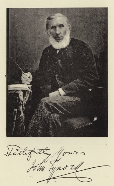 Profesor John Tyndall, PhD, LLD, DCL, FRS de English Photographer