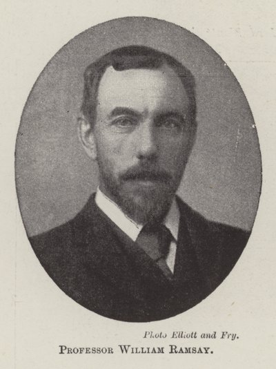Profesor William Ramsay de English Photographer