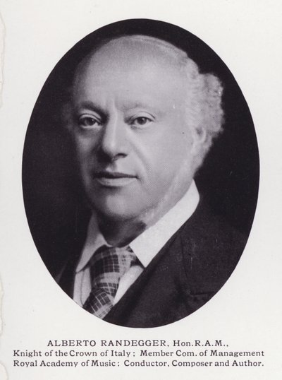 Hombres Prominentes de Londres: Alberto Randegger de English Photographer