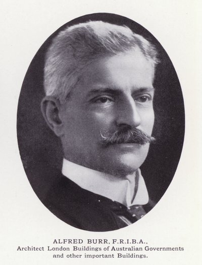 Hombres Prominentes de Londres: Alfred Burr de English Photographer
