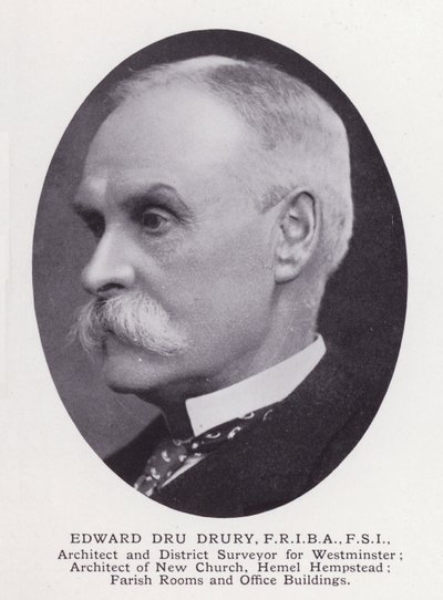 Hombres Prominentes de Londres: Edward Dru Drury de English Photographer