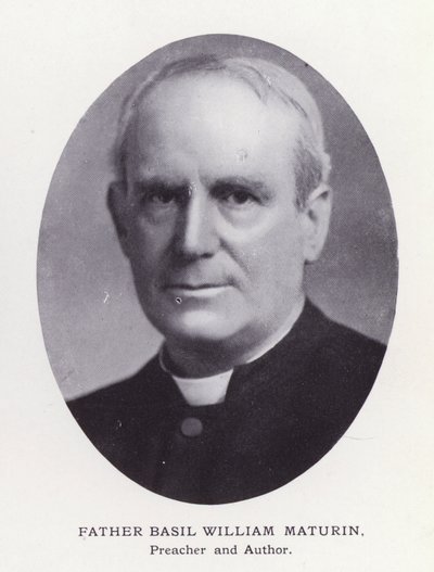 Hombres prominentes de Londres: Padre Basil William Maturin de English Photographer