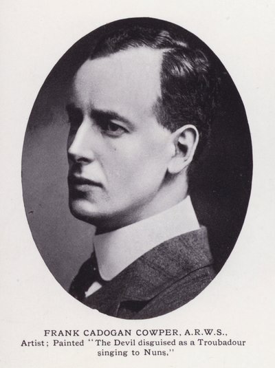 Hombres Prominentes de Londres: Frank Cadogan Cowper de English Photographer