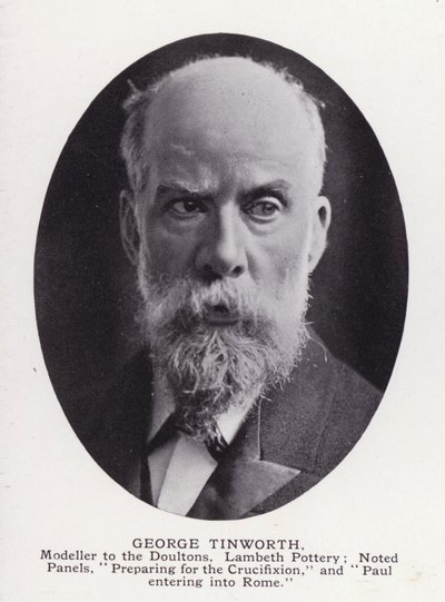 Hombres Prominentes de Londres: George Tinworth de English Photographer
