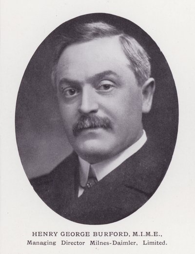Hombres prominentes de Londres: Henry George Burford de English Photographer