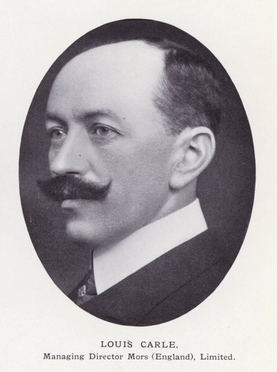 Hombres Prominentes de Londres: Louis Carle de English Photographer