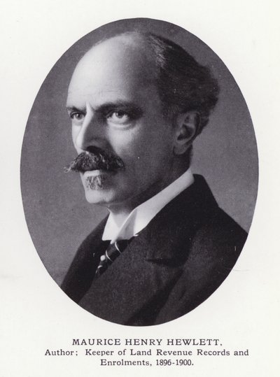 Hombres Prominentes de Londres: Maurice Henry Hewlett de English Photographer