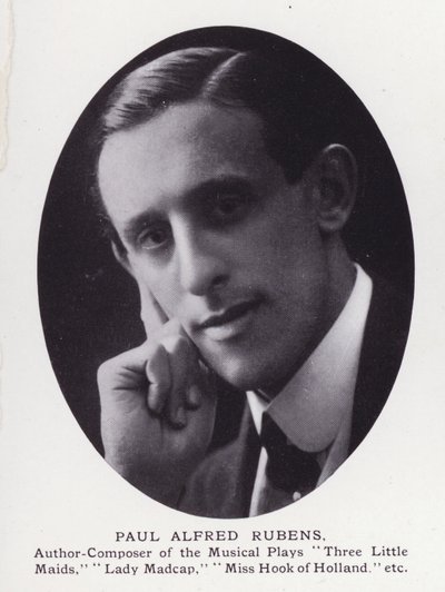 Hombres prominentes de Londres: Paul Alfred Rubens de English Photographer