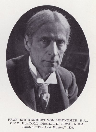 Hombres Prominentes de Londres: Prof Sir Herbert Von Herkomer de English Photographer