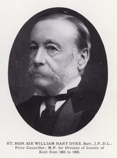 Hombres Prominentes de Londres: Rt Hon Sir William Hart Dyke de English Photographer