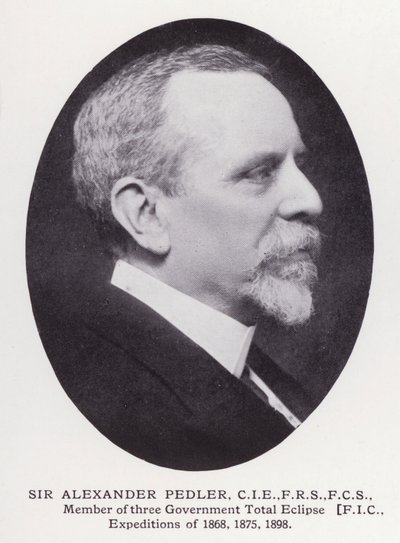 Hombres prominentes de Londres: Sir Alexander Pedler de English Photographer