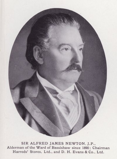 Hombres Prominentes de Londres: Sir Alfred James Newton de English Photographer