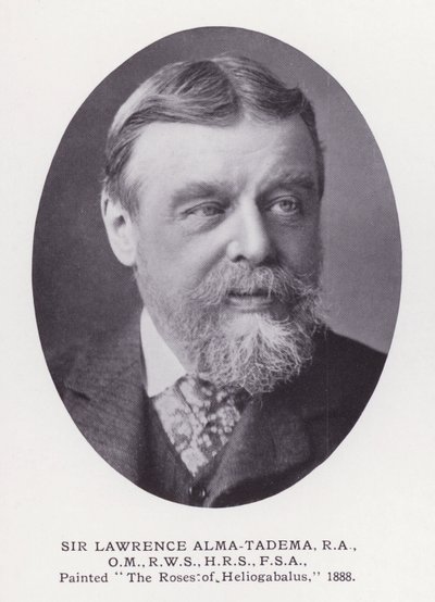 Hombres prominentes de Londres: Sir Lawrence Alma-Tadema de English Photographer