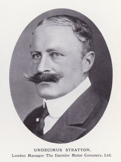 Hombres prominentes de Londres: Undecimus Stratton de English Photographer