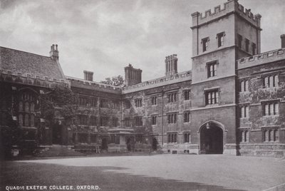 Cuadrángulo del Exeter College, Oxford de English Photographer