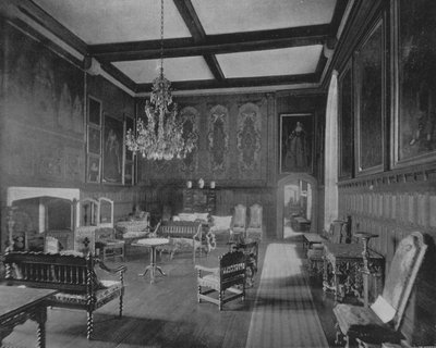 Habitación de la Reina Isabel en Penshurst Place de English Photographer