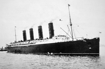 RMS Lusitania de English Photographer