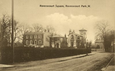 Ravenscourt Square, Ravenscourt Park, Londres de English Photographer