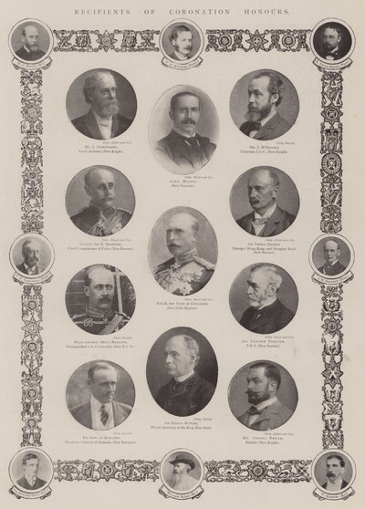 Receptores de honores de coronación de English Photographer