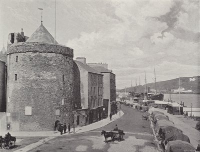 Torre de Reginald y el muelle, Waterford de English Photographer