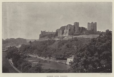 Castillo de Richmond, Yorkshire de English Photographer