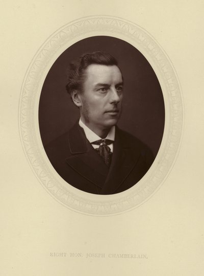 El Honorable Joseph Chamberlain de English Photographer
