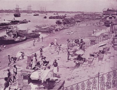 Río Hooghly, Calcuta de English Photographer