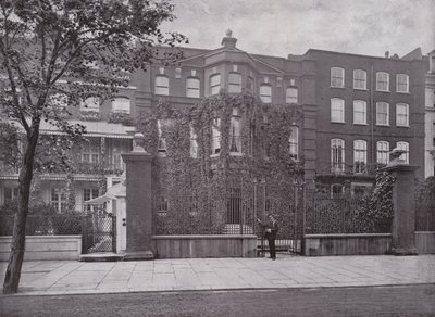 Casa de Rossetti en Cheyne Walk, Chelsea de English Photographer