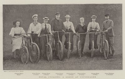 Ciclistas reales, un grupo en Copenhague de English Photographer