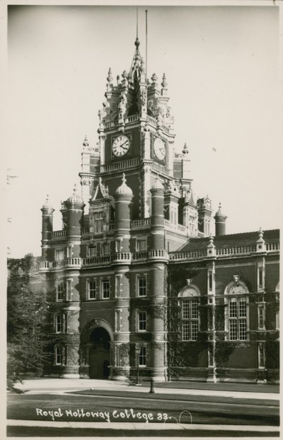 Royal Holloway College, Londres de English Photographer