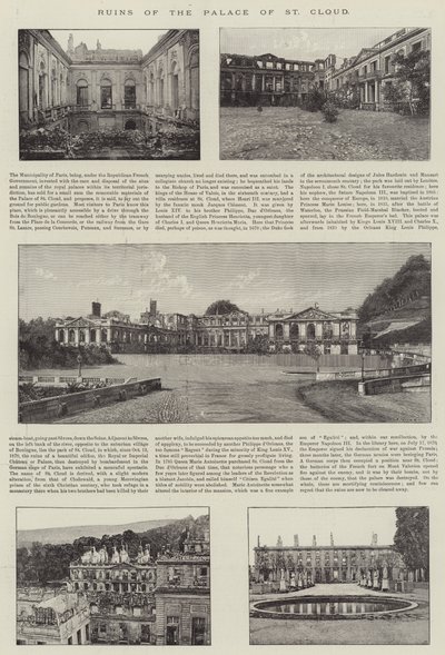 Ruinas del Palacio de St Cloud de English Photographer