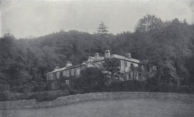 Casa de Ruskin, Brantwood, en el Lake Country de English Photographer