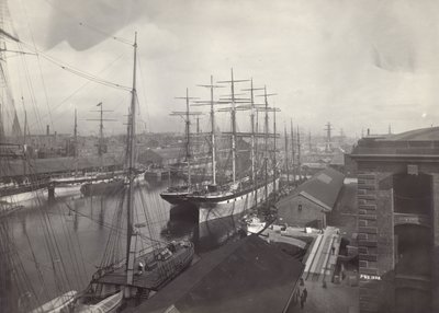 Muelle Salthouse, Liverpool, junio de 1897 de English Photographer