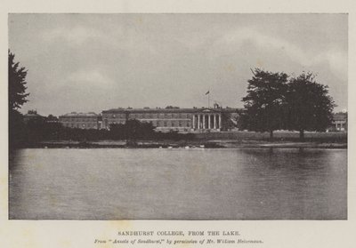 Colegio Sandhurst, desde el lago de English Photographer