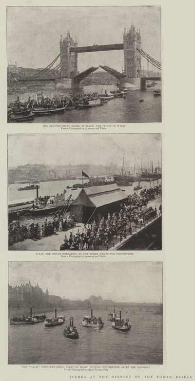 Escenas en la Inauguración del Puente de la Torre de English Photographer