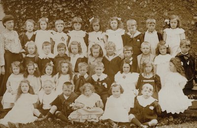 Escolares, Norfolk, principios del siglo XX de English Photographer