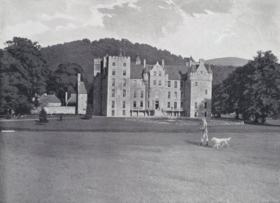 Escocia: Castillo de Aboyne (foto en b/n) de English Photographer
