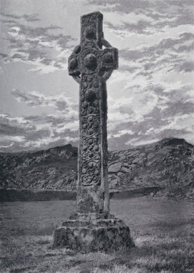 Escocia: Cruz de San Martín, Iona de English Photographer