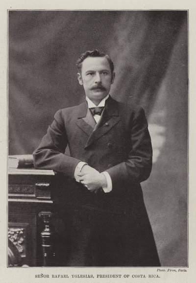 Señor Rafael Yglesias, Presidente de Costa Rica de English Photographer