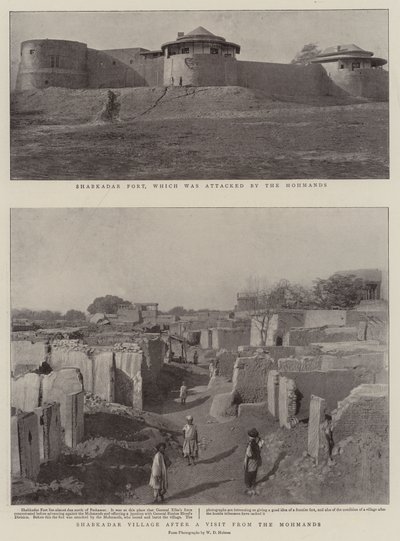El pueblo de Shabkadar después de una visita de los Mohmands de English Photographer