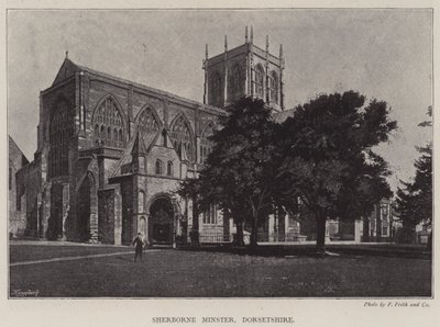 Catedral de Sherborne, Dorsetshire de English Photographer