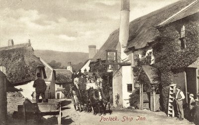 Ship Inn, Porlock de English Photographer