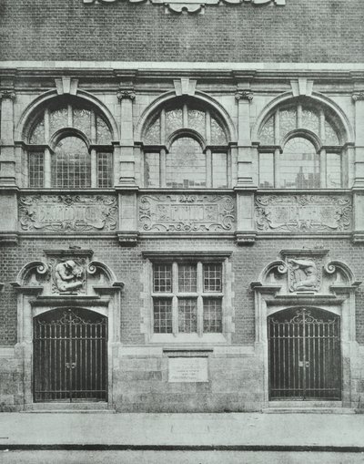 Shoreditch Public Baths: exterior, 1898 de English Photographer