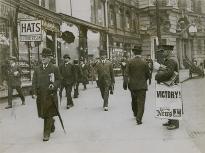 Poco después del fin de la Primera Guerra Mundial de English Photographer
